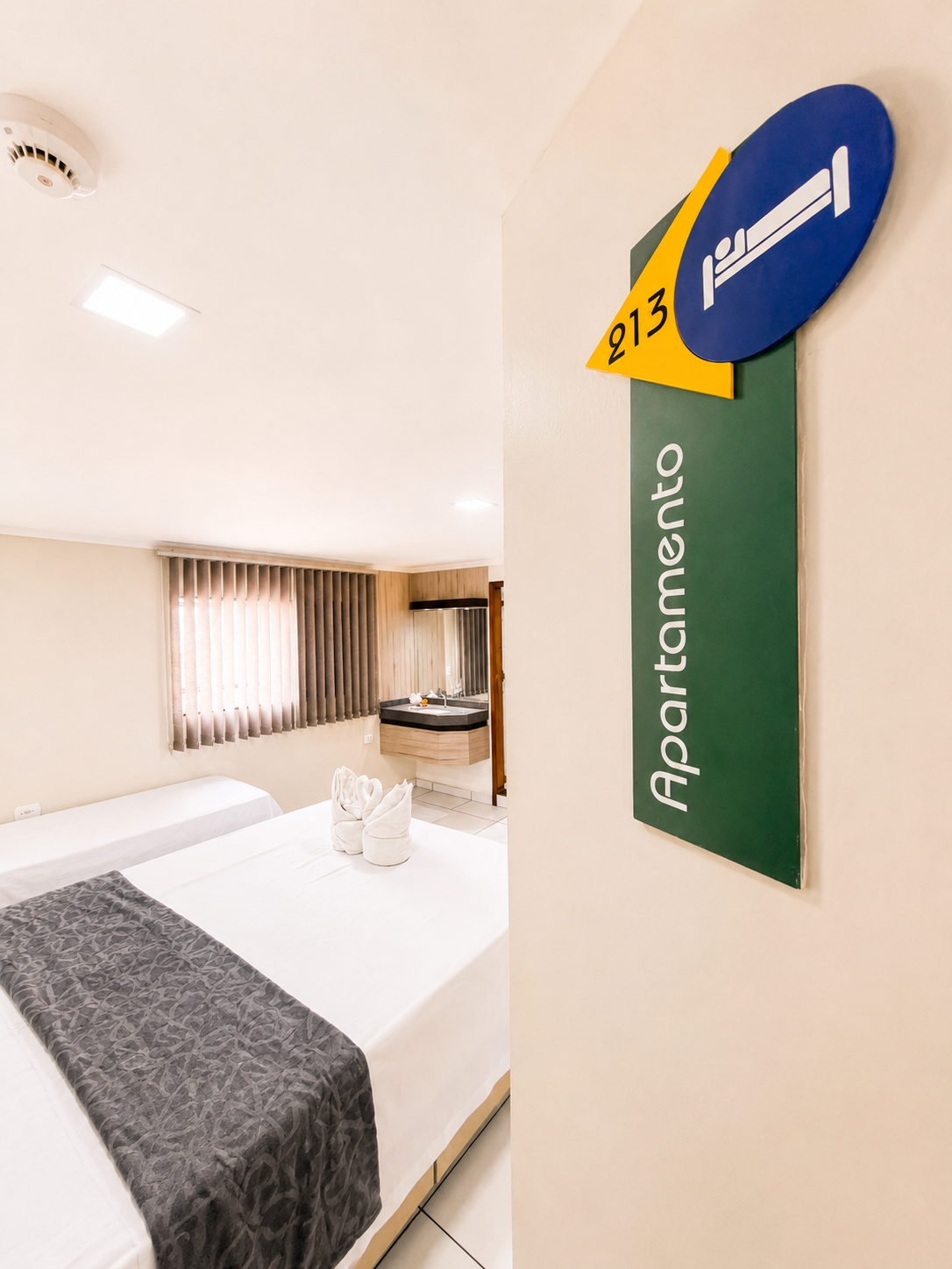 Entrada do quarto triplo